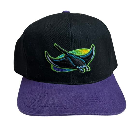 Vintage Tampa Bay Rays Strapback Hat - Picture 1 of 6